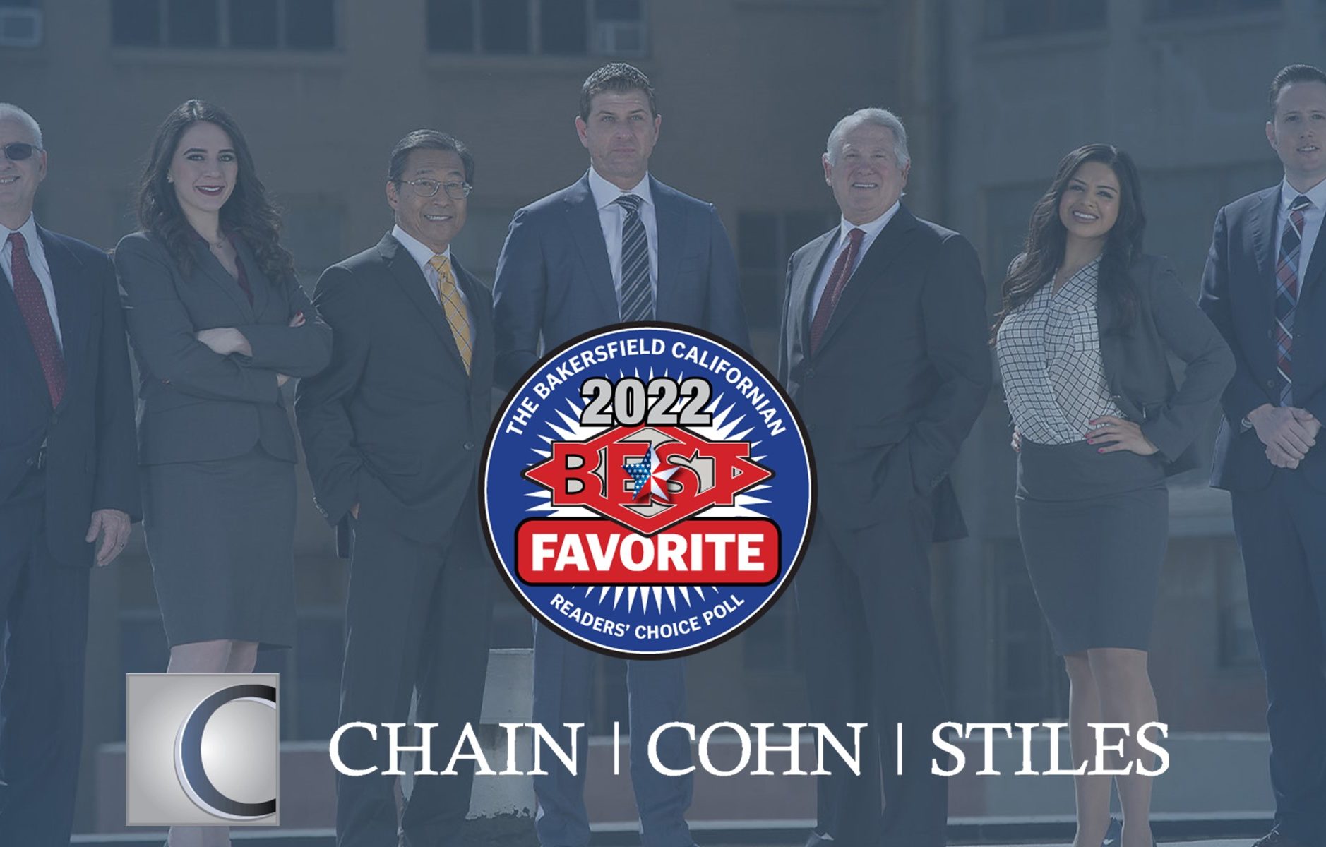 2022 ‘Best of Kern County: Chain Cohn Clark Voted Into ‘Best Law Firm’ Category for 10th Year