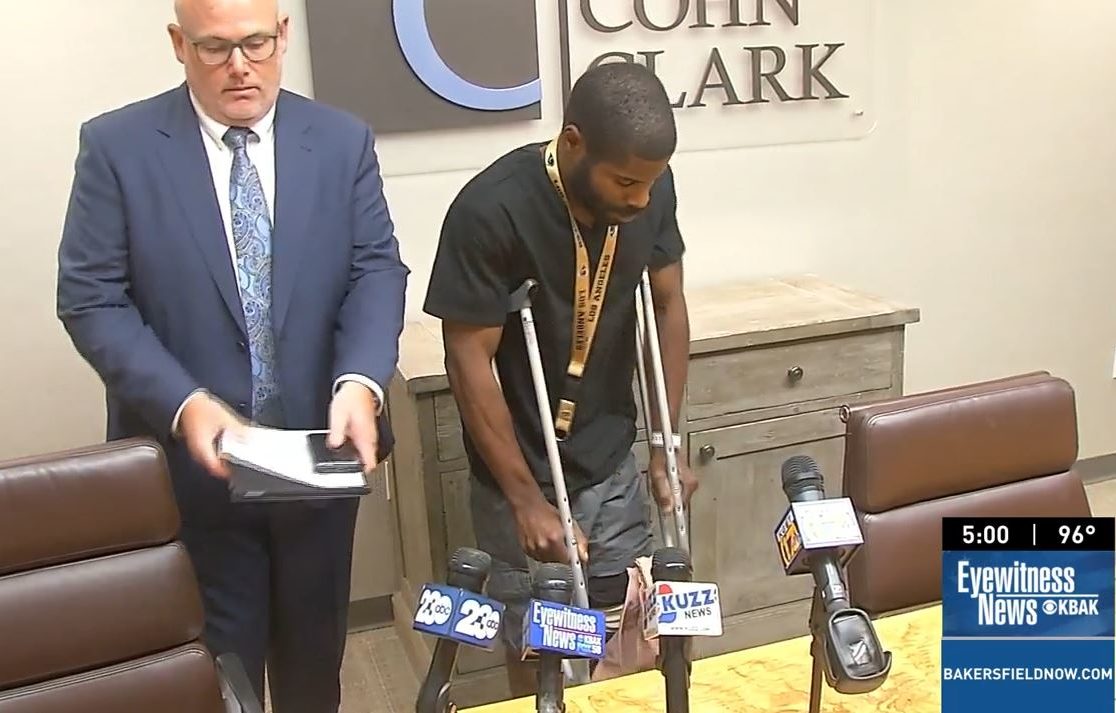 Man Injured In Bakersfield Apartment Explosion Shares Story, Represented By Chain Cohn Clark