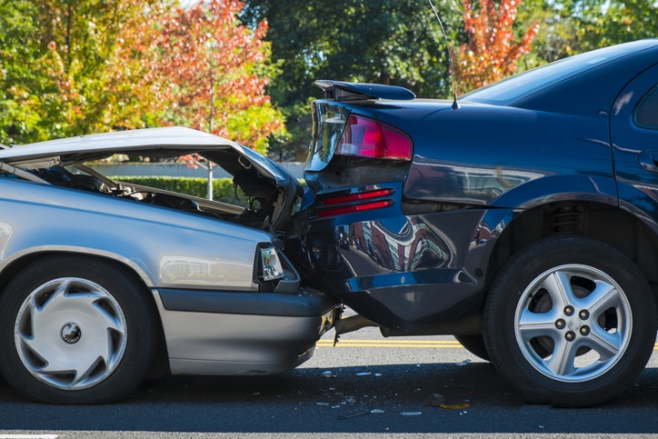 Rear-End Collisions in California