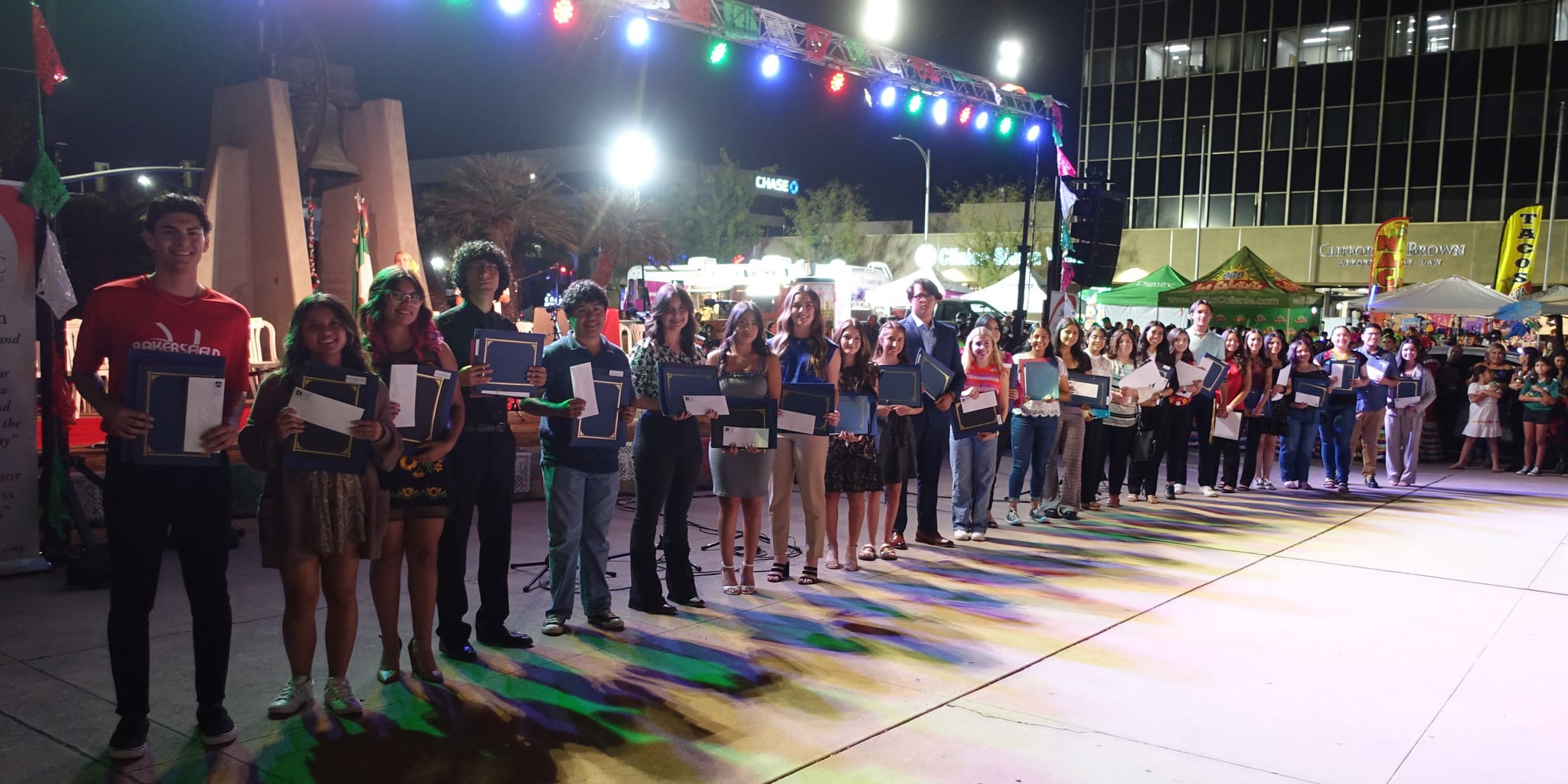 11th ‘Grito de Dolores’ Celebration in Downtown Bakersfield Honors 30 Kern County Students, Scholarship Recipients (Sponsored By Chain | Cohn | Clark)