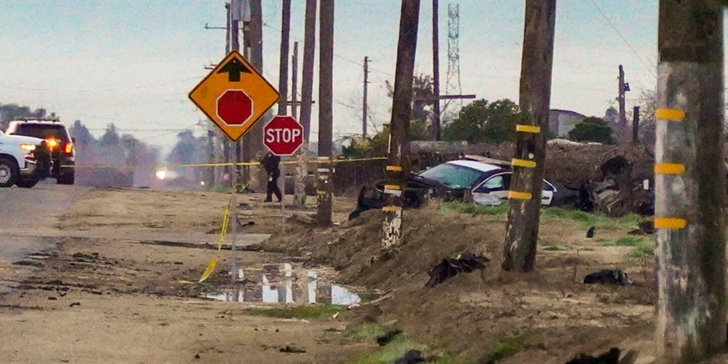 Chain | Cohn | Clark Case: Bakersfield Police Crash Kills One, Injures Three