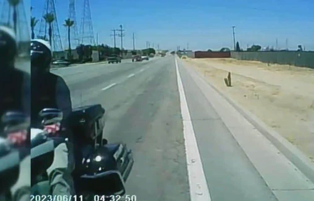 Dashcam: Bakersfield Motorcycle Officer Crashes with Stalled Car, Chain Cohn Clark Attorney Explains