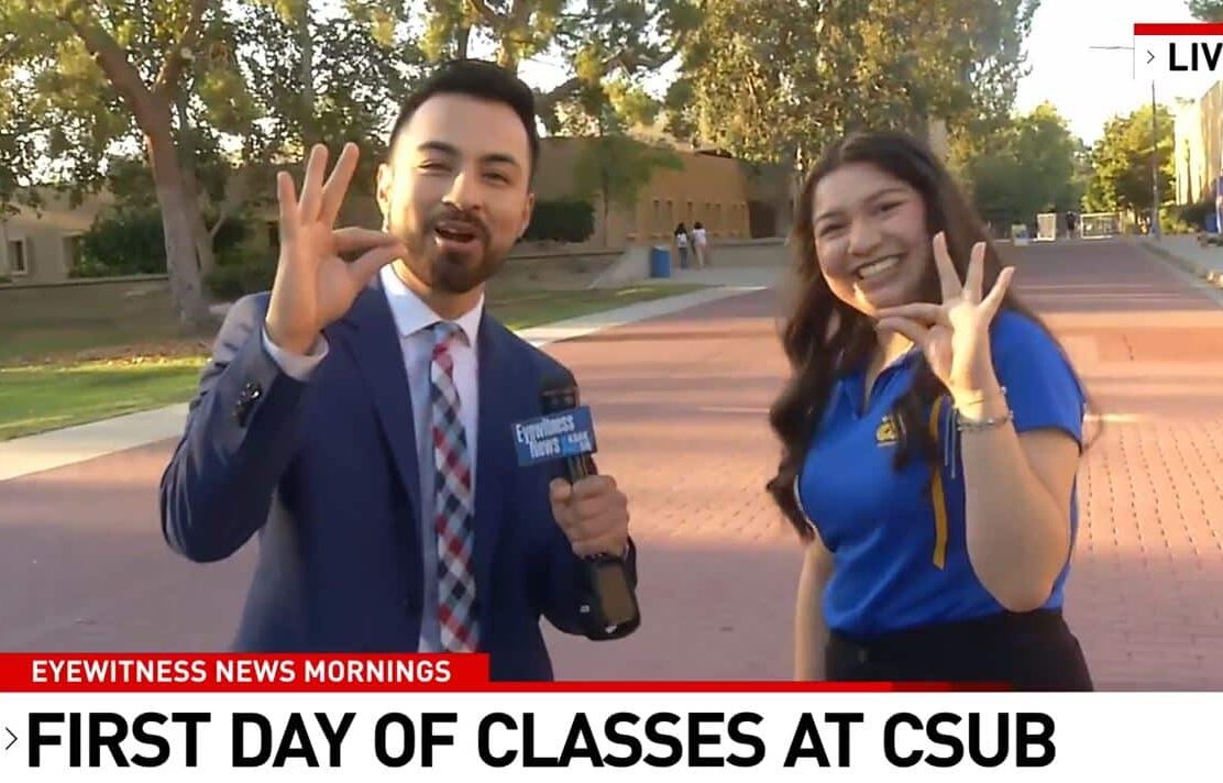 Interview With ASI President, Law Firm File Clerk: CSU Bakersfield Students Return For First Day Of Instruction