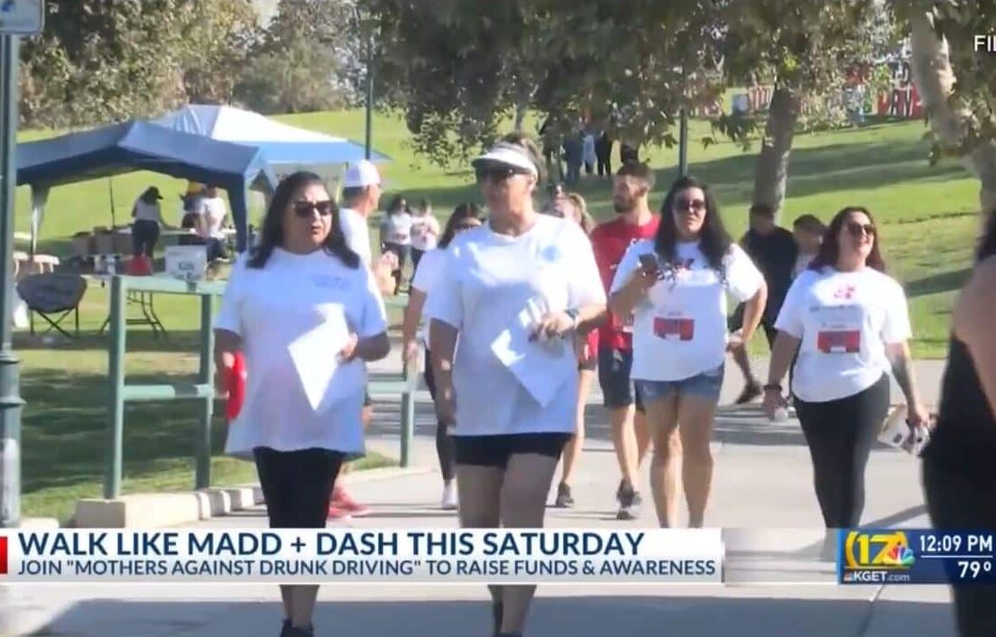 Preview Of Bakersfield’s 10th Walk Like MADD & MADD Dash With Attorney Matt Clark