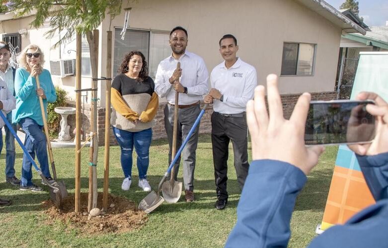 Firm Marketing Director, Hub of Bakersfield Chairman Speaks At Tree Planting Ceremony