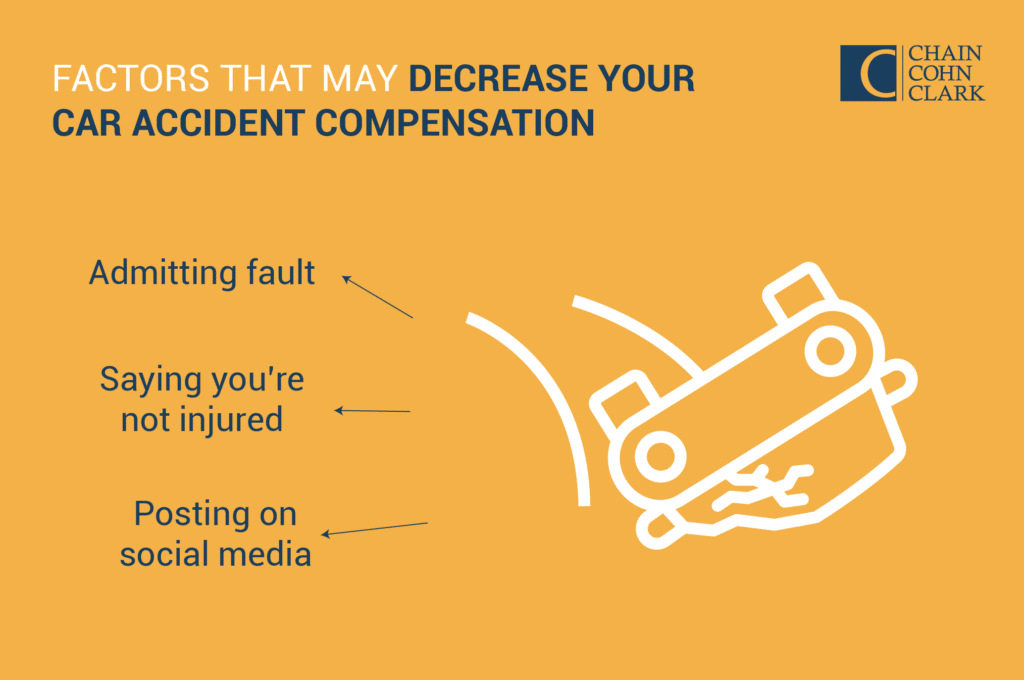 Three Factors That Can Decrease Car Accident Compensation