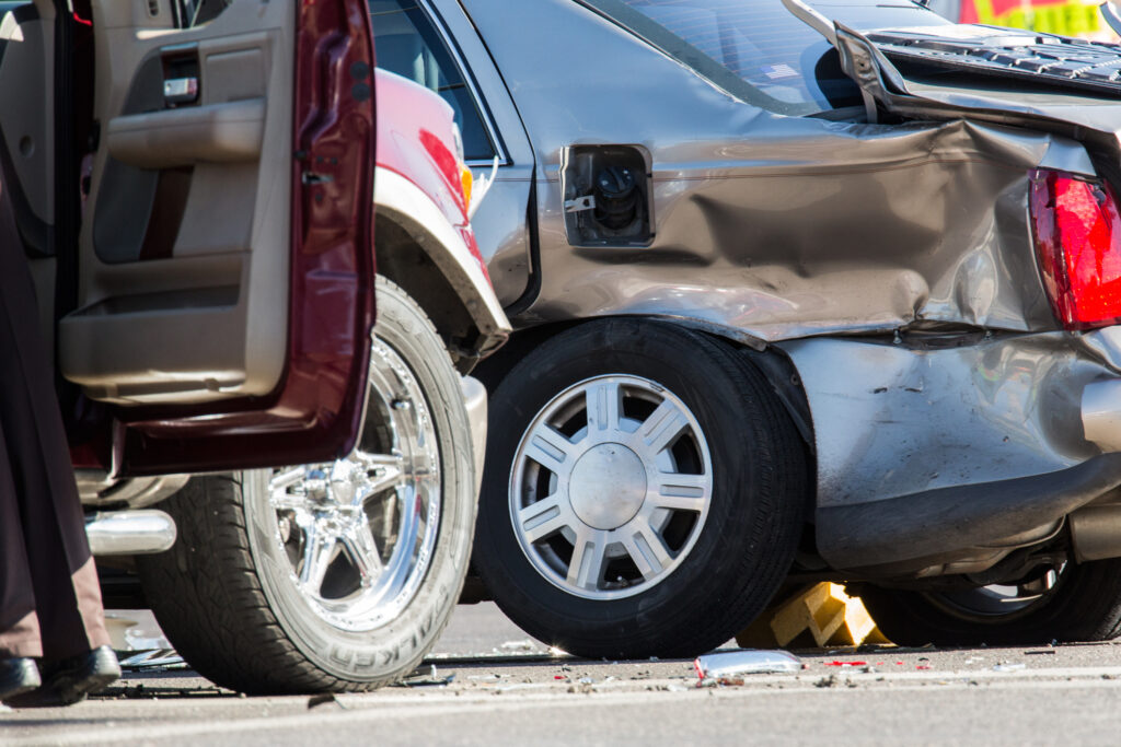 car accident scene aggravated injury kern county lawyer
