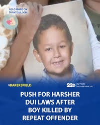 Push For Harsher DUI Laws After Boy Killed By Repeat Offender