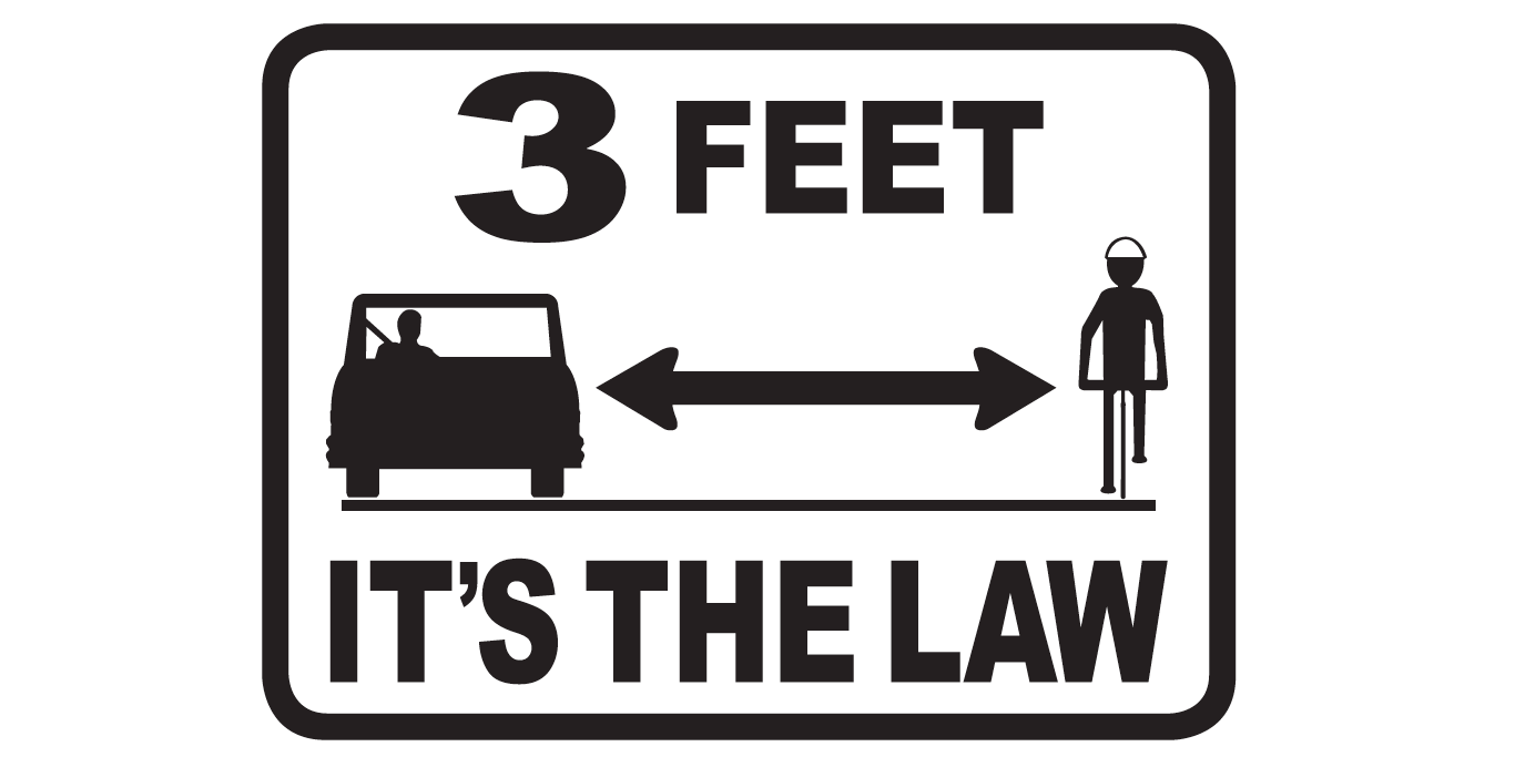 New California driving law mandates 3 feet for cyclist safety