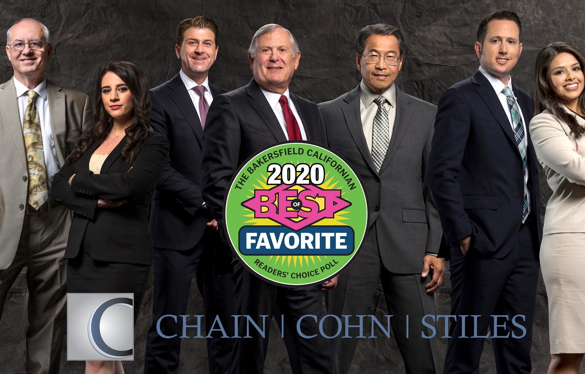 Chain | Cohn | Clark selected into ‘Best Law Firm’ category in 2020 Best of Kern County poll