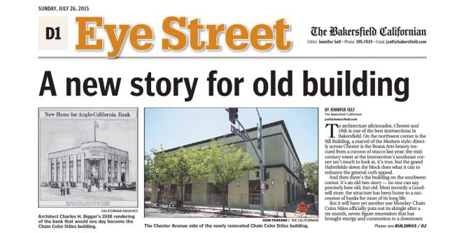 New story for old building: The Bakersfield Californian features law firm’s move