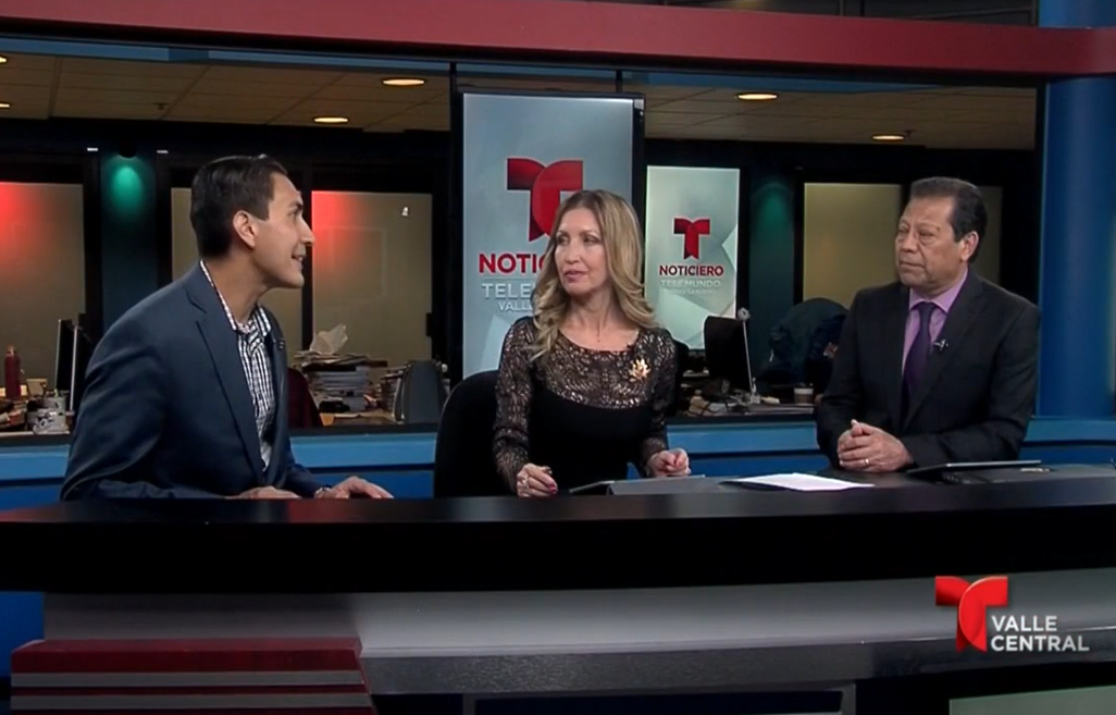 Marketing director represents MADD Kern County in Telemundo interview