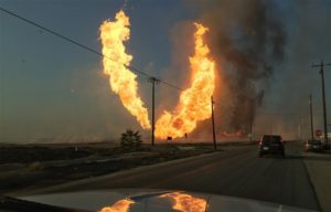 Bakersfield Gas Line Explosion