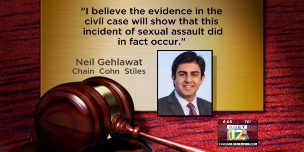 Chain | Cohn | Clark attorney Neil Gehlawat comments on juvenile hall sex assault verdict