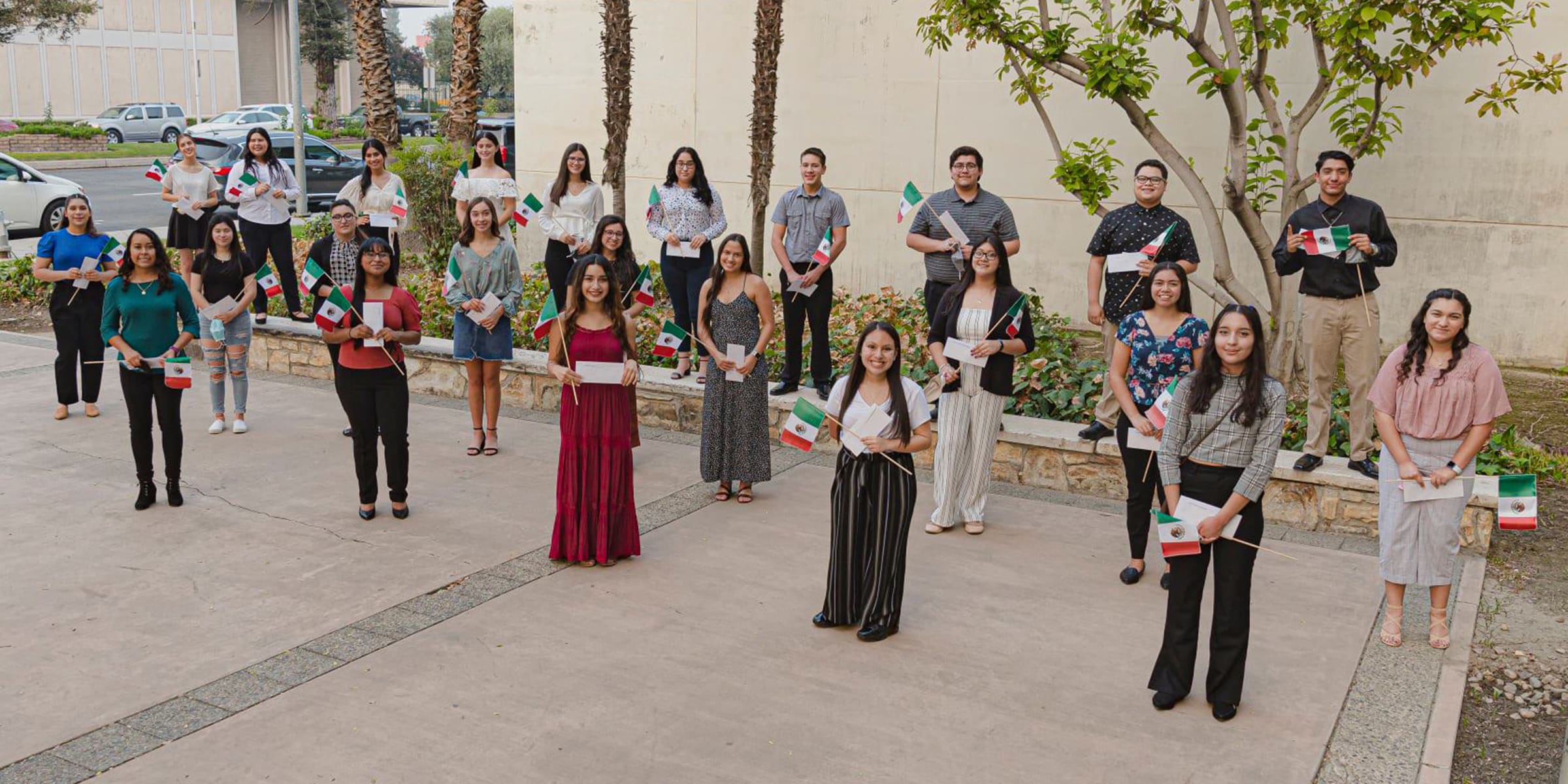 Students receive scholarships, sponsored in part by Chain | Cohn | Clark, in 9th Grito de Dolores celebration