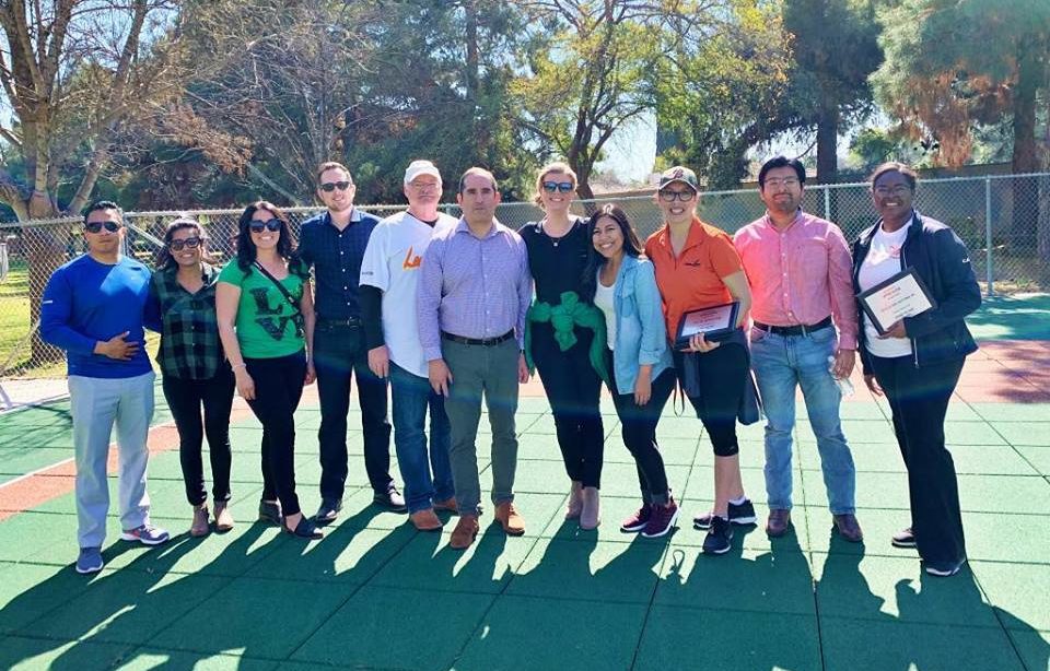 Associate attorney Chad Boyles takes part in ‘Revamp the Park’ project to benefit League of Dreams