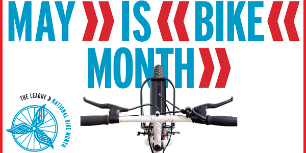 Cycle safe in May, National Bike Month