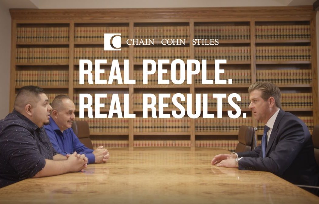 Clients reunite with attorneys in new ‘Real People. Real Results’ video testimonials