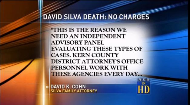Chain | Cohn | Clark  responds to Kern County District Attorney decision on Silva case