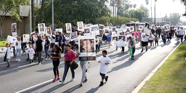 Annual march focuses on rights of victims of crimes, injustices in Kern County